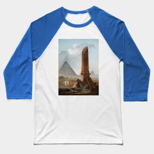 Joyful Pagans Dance Around Crumbling Ruins Baseball T-Shirt